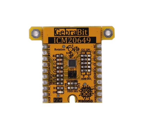 ماژول ژیروسکوپ و شتاب سنج 6 محوره GebraBit ICM20649